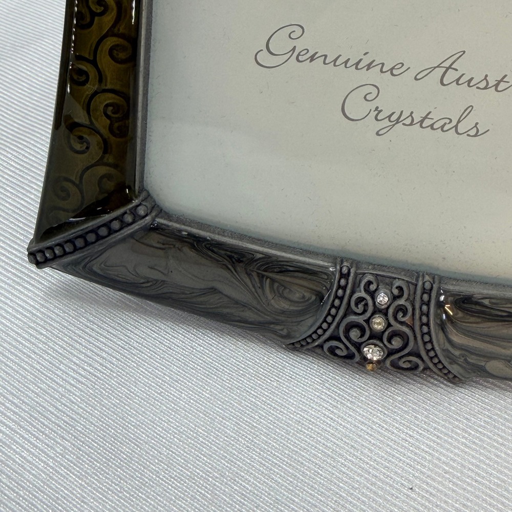 Sheffield Home Coquette Picture Frame Set Pewter Victorian Dark Academia 5x7 4x6 - Picture 13 of 15